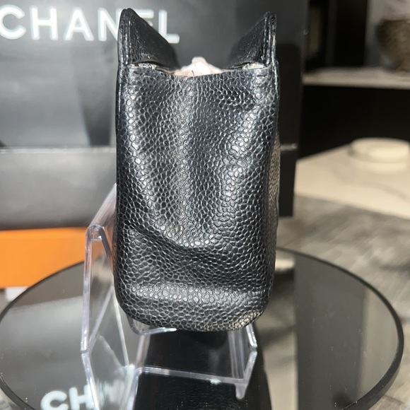 AUTHENTIC VINTAGE CHANEL CAVAIR ZIPPER CLUTCH/POUCH BUNDLE - Picture 5 of 11